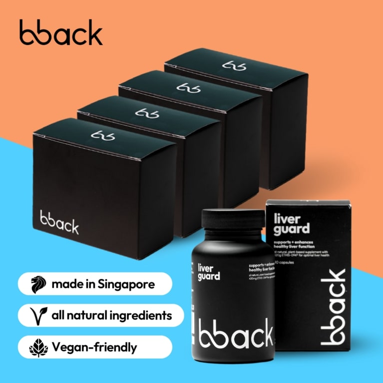 bback 4 box + liver guard 1 bottle